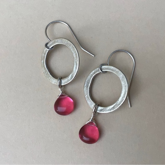 Sundance Charm Silver Earrings - Picture 2 of 6